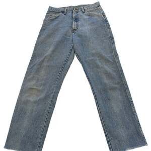 Wrangler Vintage Regular Fit Straight Leg Jeans Light Wash Denim